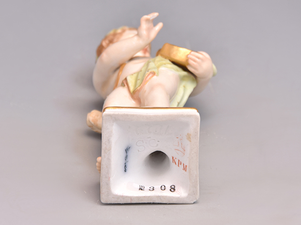 KPM ベルリン王立磁器製陶所 天使 フィギュア 人形 アンティーク | 古