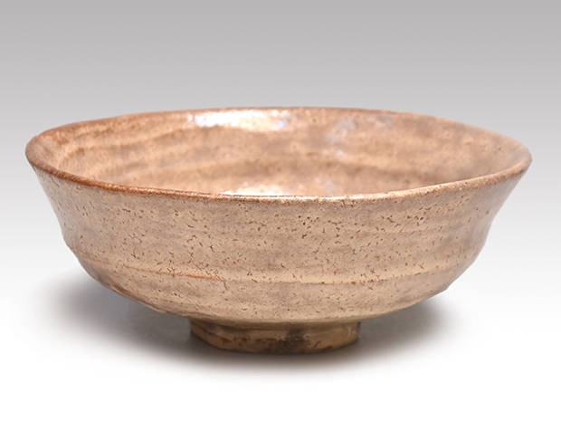 萩焼茶碗 即中斎宗匠 銘「せせらぎ」 名工 十二代 坂倉新兵衛(作) 共箱