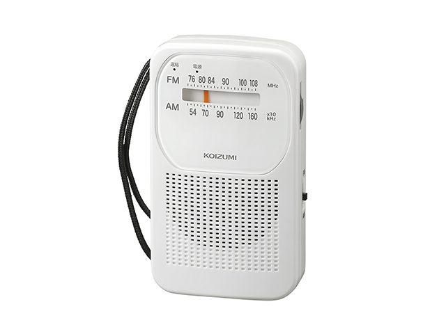 AM／FMラジオ SAD-7230/W｜ラジオ｜オーディオ 音響機器｜KOIZUMI