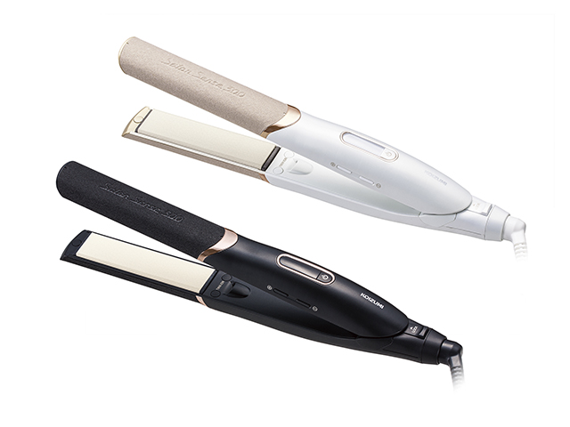 マイナスイオンストレートアイロン KHS-8740/W・K｜ヘアアイロン