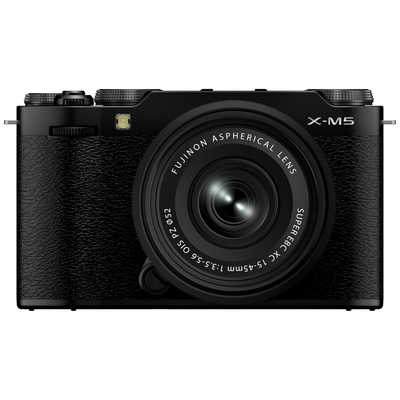 富士フイルム FUJIFILM ミラーレス一眼カメラ ブラック F X-M5LK-1545