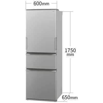 シャープ SHARP 冷蔵庫 3ドア 374L どっちもドア(両開き) 幅60cm