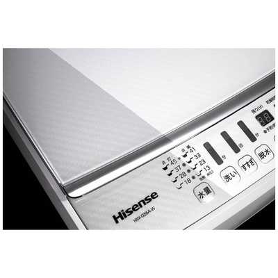 ハイセンス 全自動洗濯機 ホワイト HW-G55A-W の通販 - カテゴリ：洗濯