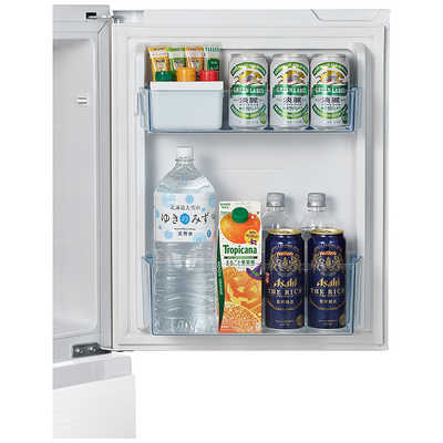 ハイセンス 冷蔵庫 2ドア 右開き 135L HR-G13C-W ガラスホワイト の