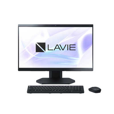 NEC デスクトップパソコン LAVIE A2375/JAB ファインブラック [23.8型