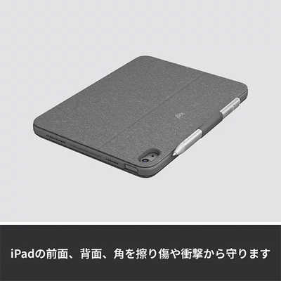 ロジクール COMBO TOUCH for iPad (10th gen) IK1059GRA の通販