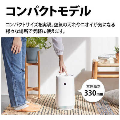 シャープ SHARP 空気清浄機 空気清浄:6畳まで PM2.5対応 ホワイト系 FU