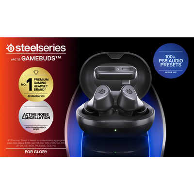 STEELSERIES ワイヤレスゲーミングイヤホン Arctis GameBuds