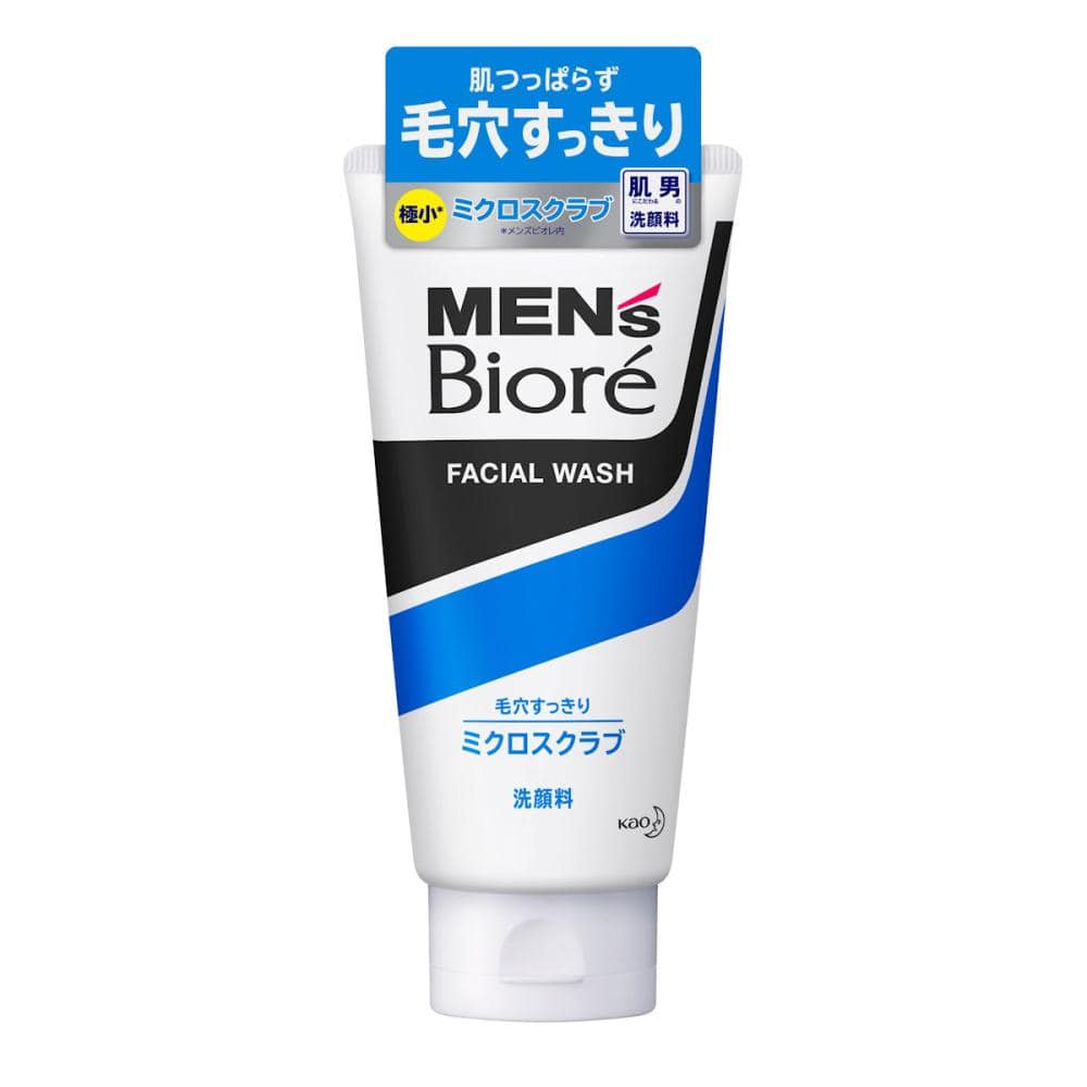 花王 メンズビオレ ミクロスクラブ洗顔 130g の通販