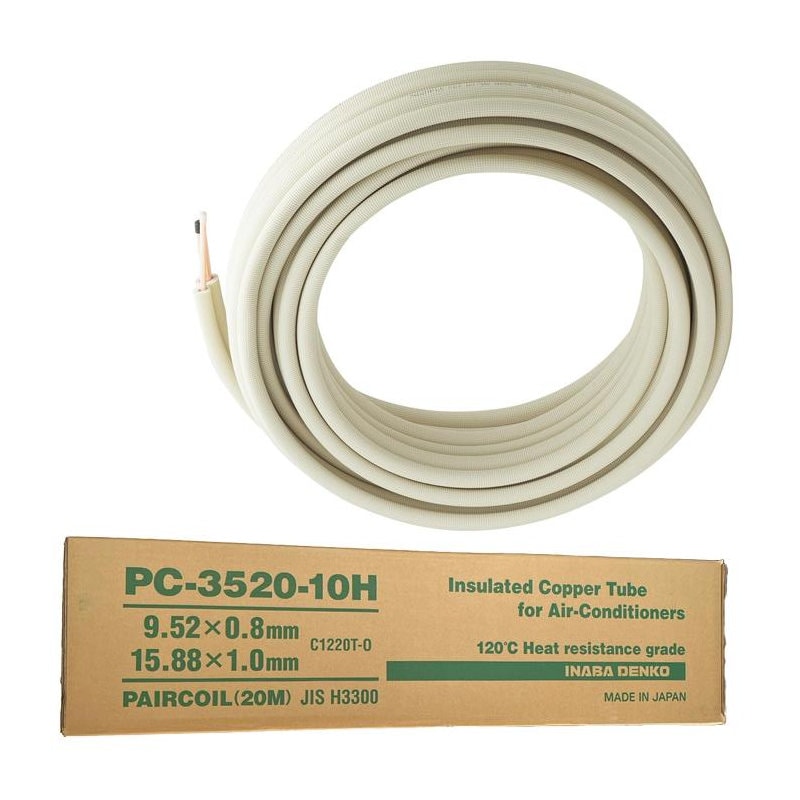 因幡電工 ペアコイル3分5分 20m PC－3520－10H の通販