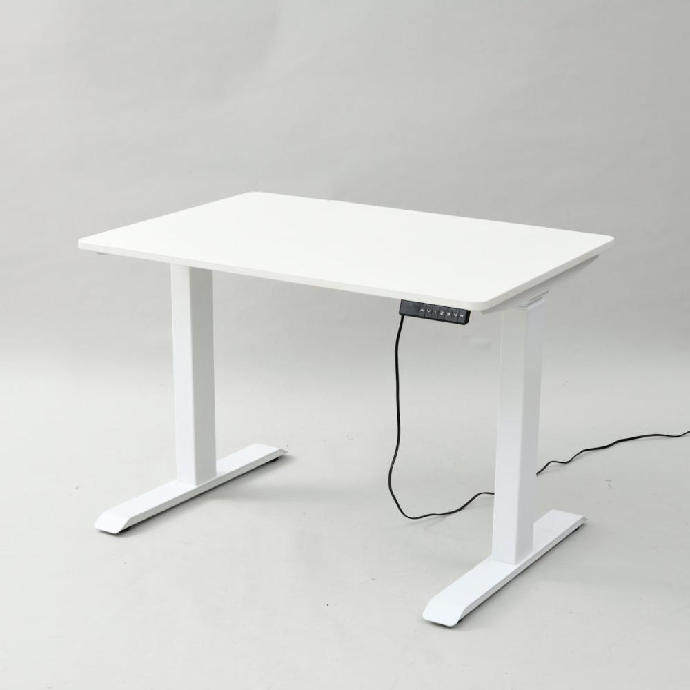 電動昇降デスク 幅100×高さ71～117×奥行70cm マット