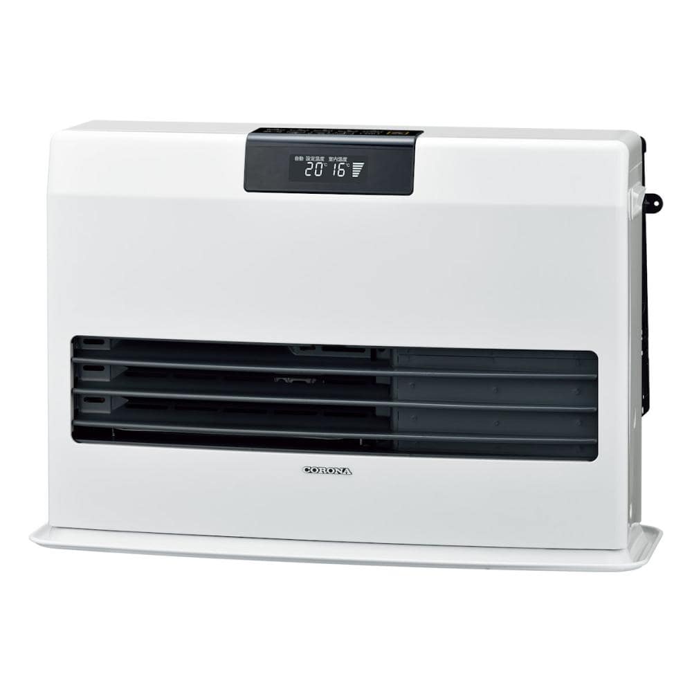 コロナ FF式温風ストーブ 木造17畳 ナチュラルホワイト FF