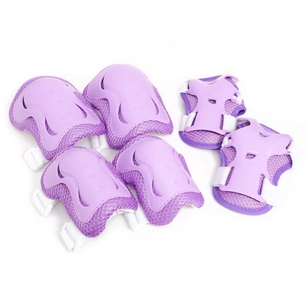 サギサカ キッズプロテクターセット 4－9歳用 パープル の通販