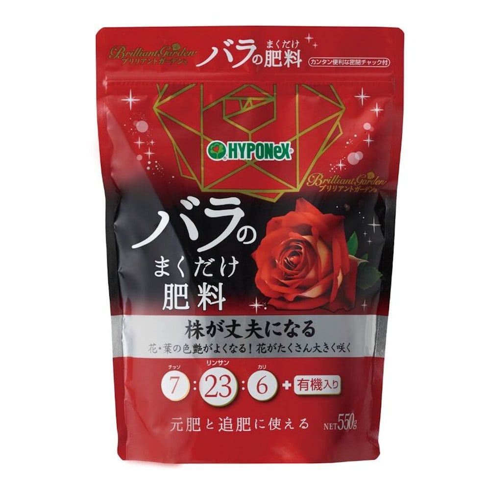 ハイポネックス バラのまくだけ肥料 550g の通販 | ホームセンター