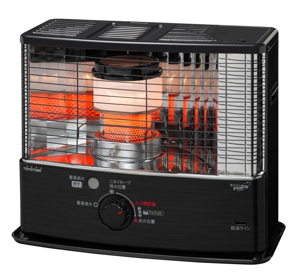 コロナ 反射型 石油ストーブ 木造9畳 ダークグレー SX