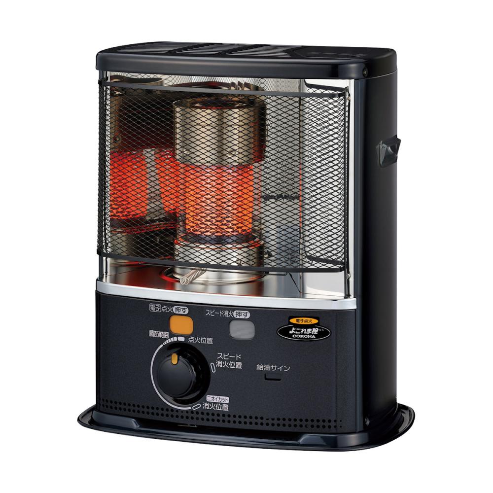 コロナ 反射型 石油ストーブ 木造8畳 ダークグレー SX