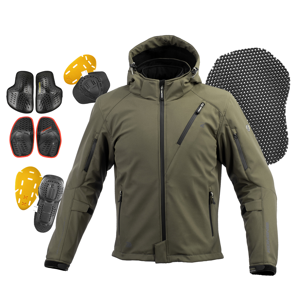 コミネ公式】JK-5792 プロテクトソフトシェルウィンターパーカ-IFU