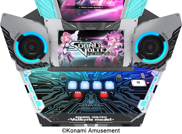 最新作『SOUND VOLTEX EXCEED GEAR』が新モデル「SOUND VOLTEX