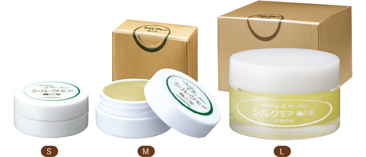シルクモア 繭の里 スキンケアクリーム 33g 40ml シルクモア繭の里