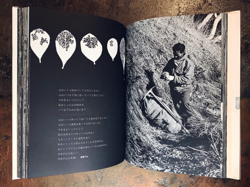 山の意匠 田淵行男写真集 ｜ 昭和46年初版・朝日新聞社 ｜ 山岳写真