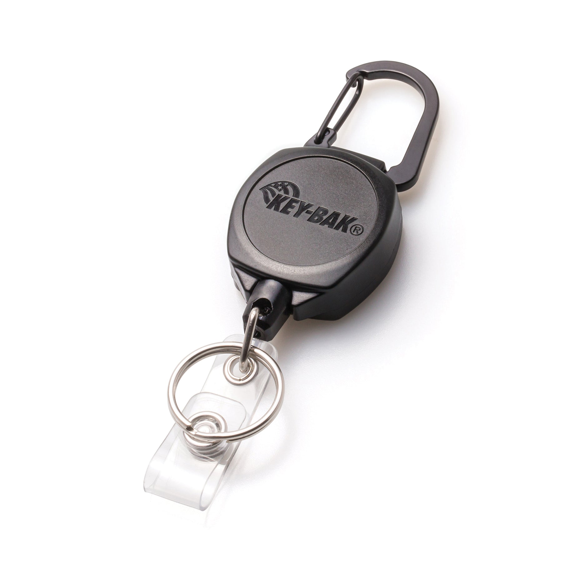 SIDEKICK® Twist-Free Retractable Badge & Key Carabiner Reel – KEY-BAK
