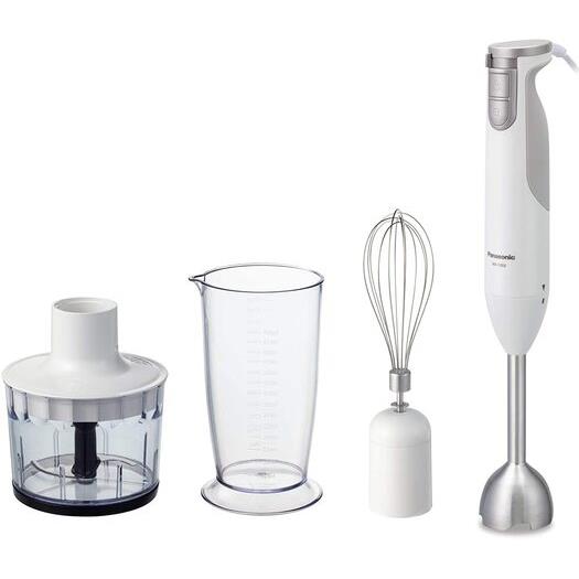 パナソニック】 ハンドブレンダー アタッチメント付 ホワイト MX-S302