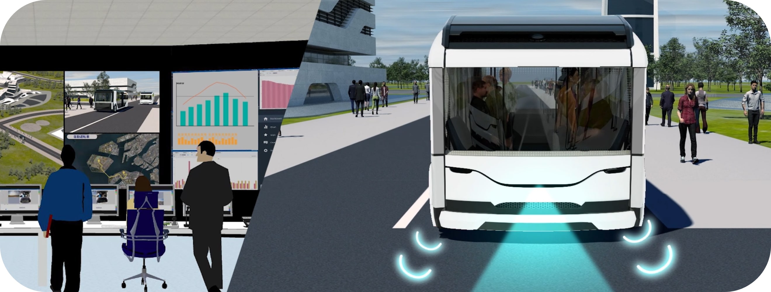 来場者移動EVバス | Beyond 2025 | EXPO 2025 大阪・関西万博 | 関西電力