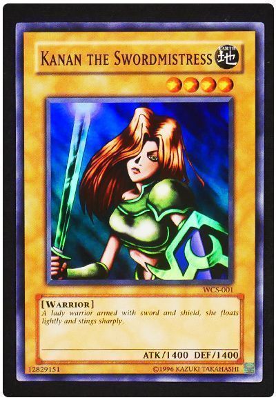 遊戯王】 女剣士カナン(アジア版)(個体別販売:251215_15) アジア版