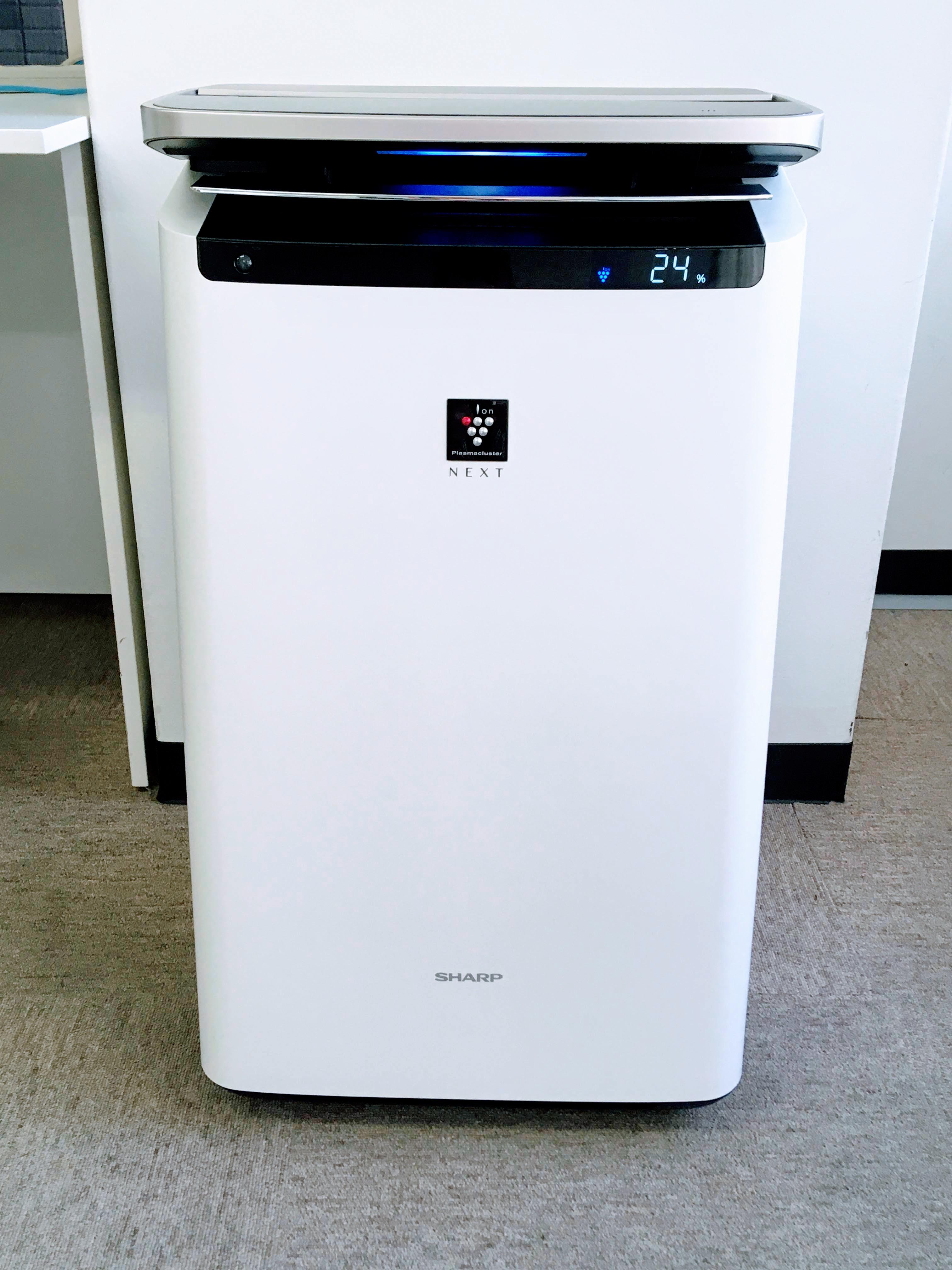 SHARPプラズマクラスター』（加湿空気清浄機）設置致しました（大阪