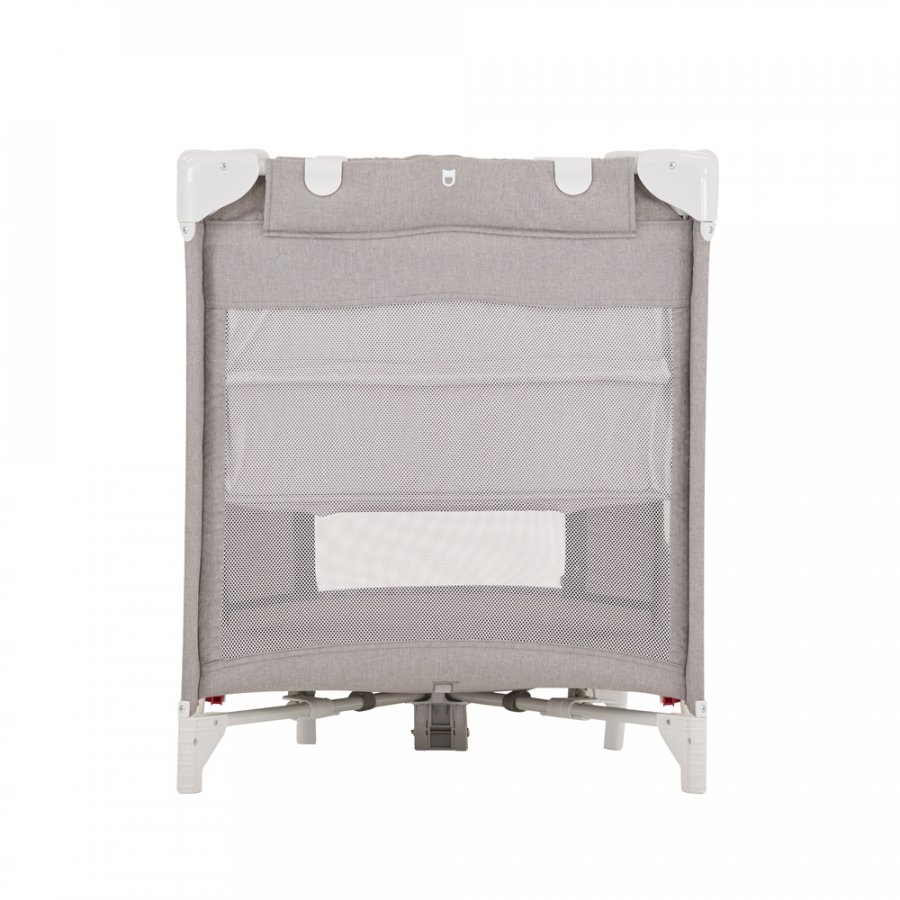 ポータブルベビーベッド おむつ替えテーブル付（グレー）」について