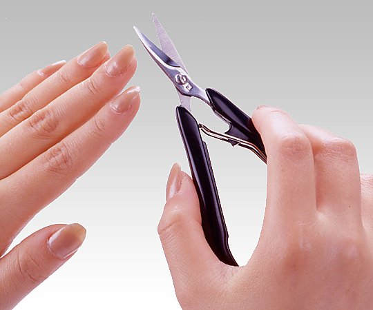 アズワン ステンレス爪切りはさみ 123mm SJ－N20 0