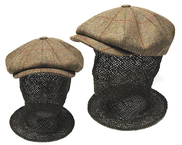 イギリス王室御用達 Lock&Co.Hatters(ジェームスロック) ツイード8枚
