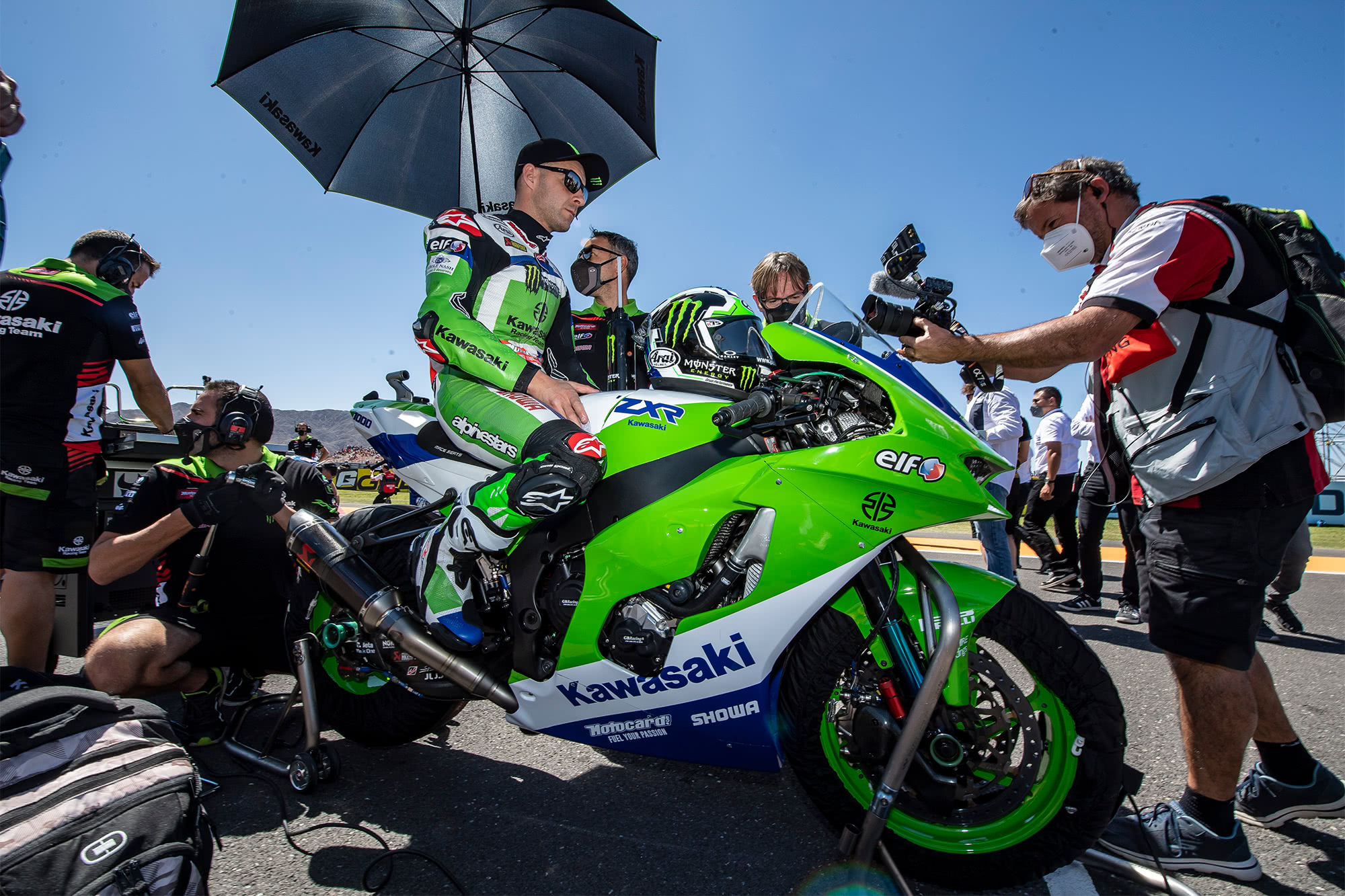 2021スーパーバイク世界選手権第12戦アルゼンチン大会にカワサキ設立