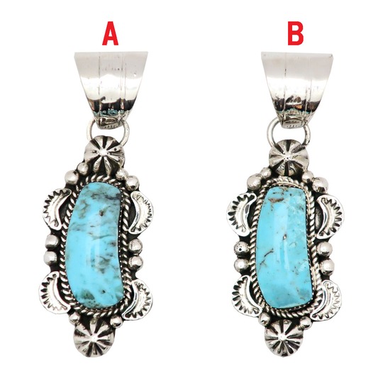 インディアンジュエリー ターコイズ トルコ石 シルバー ペンダント