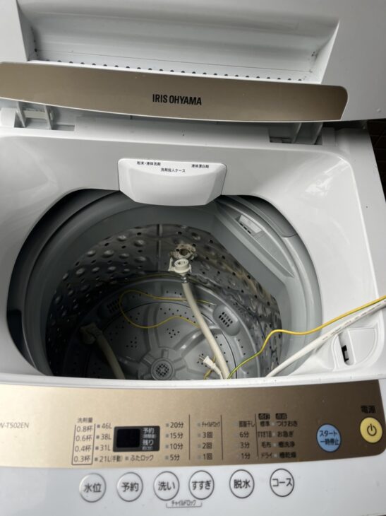 アイリスオーヤマ 中古洗濯機 IAW-T502EN 2021年製】目黒区へ ｜出張