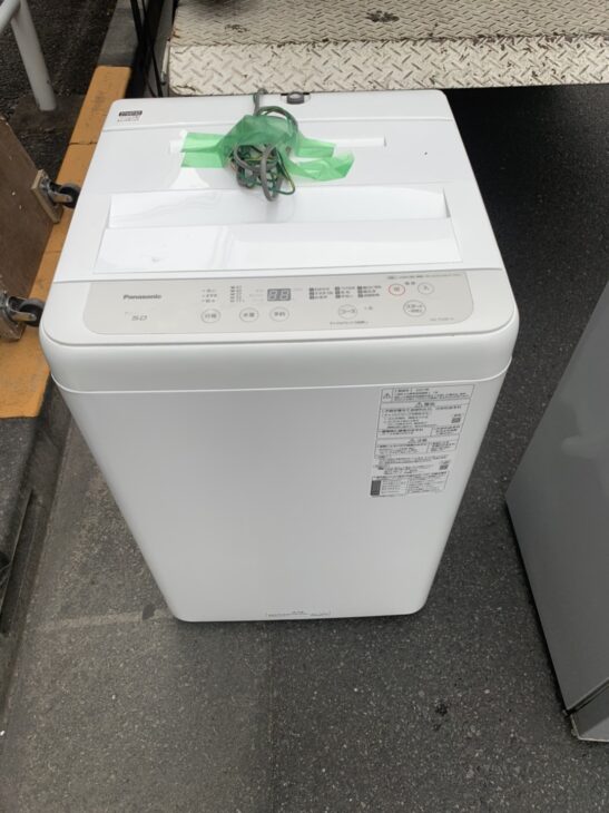 パナソニック製の縦型洗濯機（NA-F50B14）など単身向け家電2点 江戸川