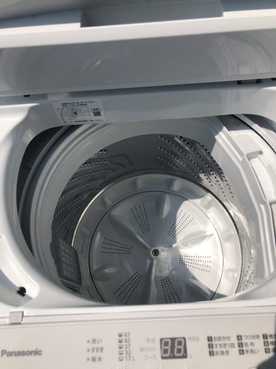 大阪 京都 引き取り歓迎 パナソニック NA-F50BE8 洗濯機 2021年製 大阪
