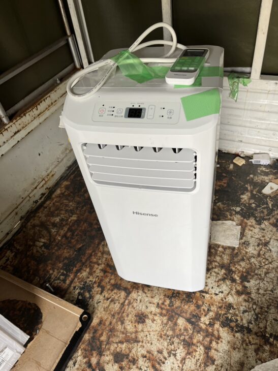 ハイセンススポットエアコン【高価買取】2022年製 HPAC-22E （横浜市