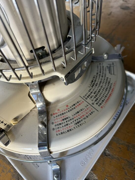 Aladdin（アラジン）石油ストーブ BF3902 2006年製を横須賀市で拝見