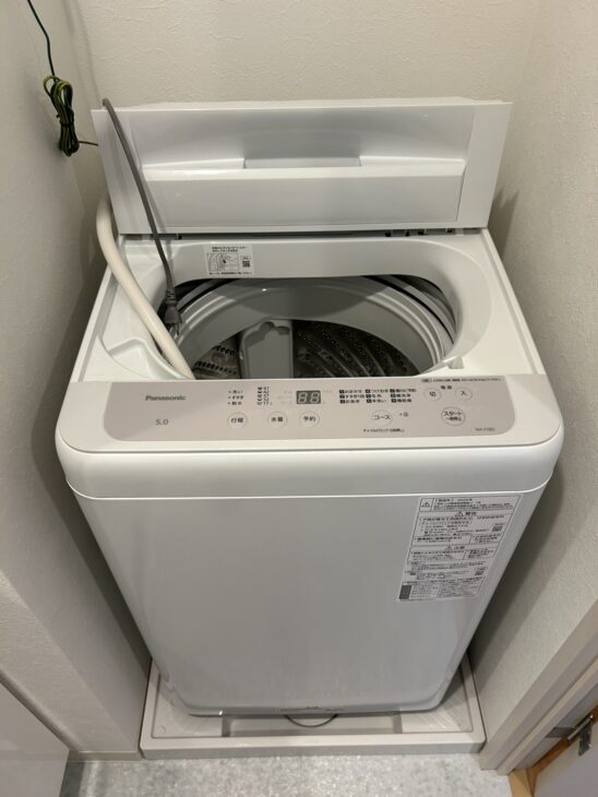 パナソニックの一人暮らし向き洗濯機 NA-F5B2 2024年製【買取】出張で