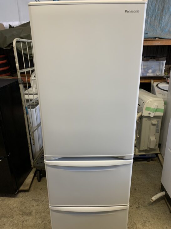 3ドア冷蔵庫（Panasonic NR-C372N-W 2021年製）高価買取 浜松市中央区