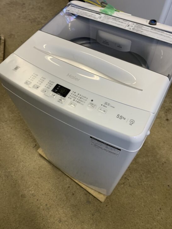 2024年製【高価買取】Haier 洗濯機 JW-U55B 福岡県福岡市博多区石城町