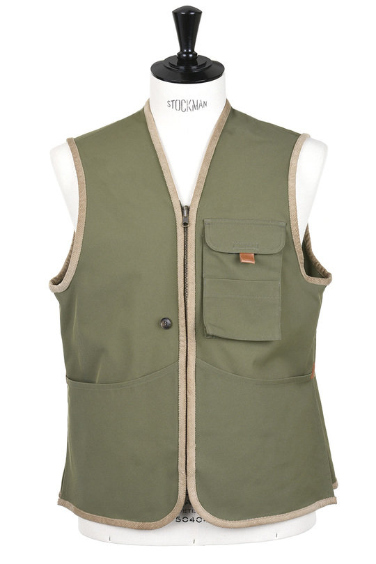 Kenneth Field Guide Vest Karsey - Olive | Kafka Mercantile