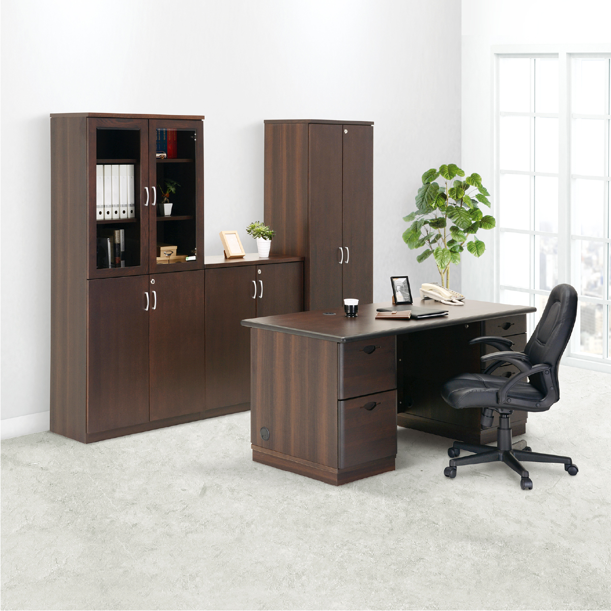 SOFIDA ソフィーダ 国産役員用両袖デスク 幅1800 奥行750 高さ720 MKV