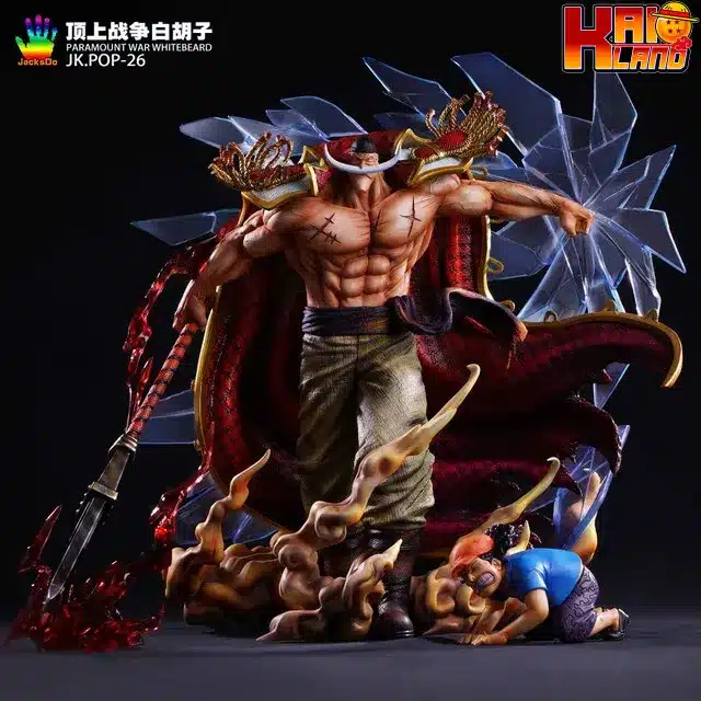 ワンピース JacksDo Studio 白ひげ樹脂スタチュー - Kaioland