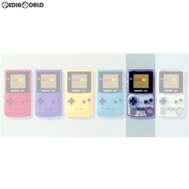 GB](本体)ゲームボーイカラー GAMEBOY COLOR クリアパープル(CGB-001