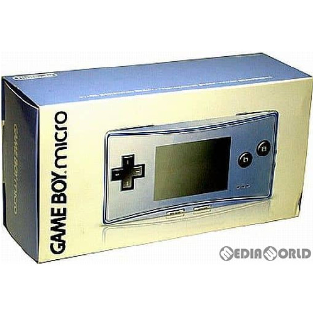 GBA](本体)ゲームボーイミクロ GAMEBOY micro ブルー(OXY-S-DA) 【買取