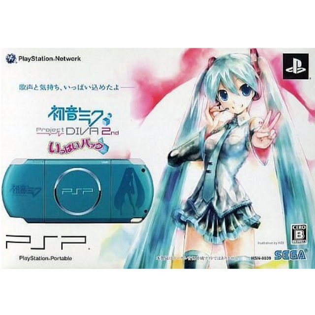 PSP](本体)初音ミク Project DIVA 2nd いっぱいパック オリジナル
