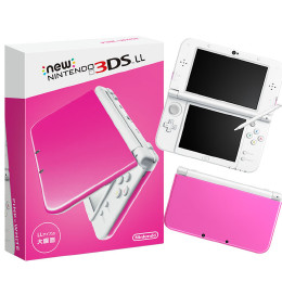 3DS]Newニンテンドー3DS LL ピンク×ホワイト(RED-S-PAAA) 【買取19,000