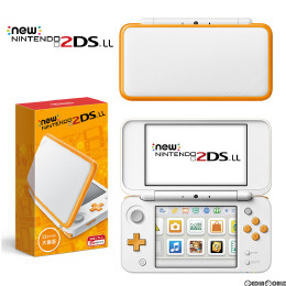 3DS]Newニンテンドー2DS LL ホワイト×オレンジ(JAN-S-OAAA) 【買取